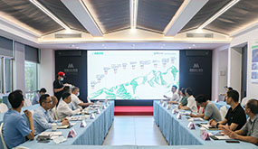 乐山市集美区胡旭彬区长一行莅临w66集团集团调研