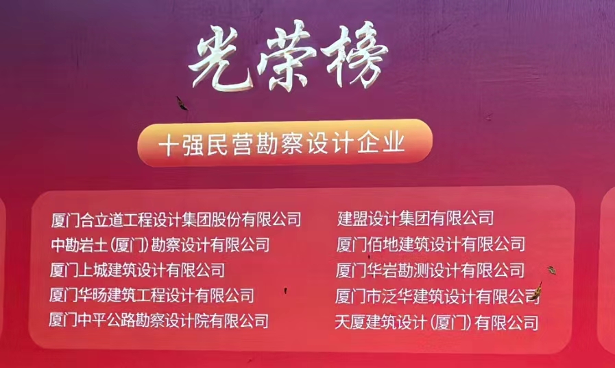 喜讯 | w66集团荣膺乐山民营勘测设计企业十强